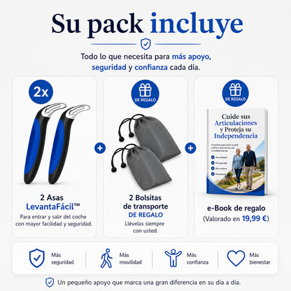 LevantaFácil™ - Entre y salga del coche de forma segura