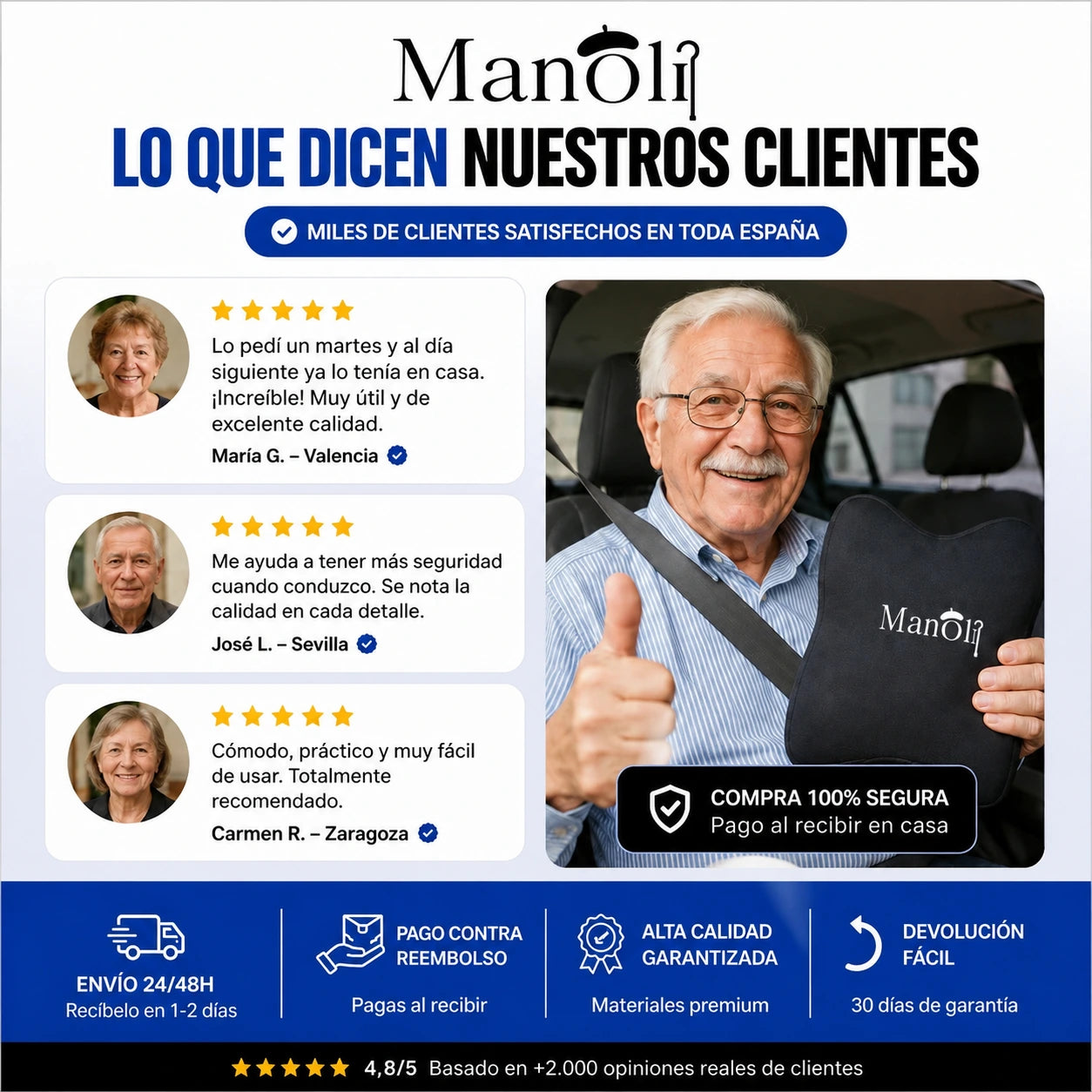 LevantaFácil™ - Entre y salga del coche de forma segura